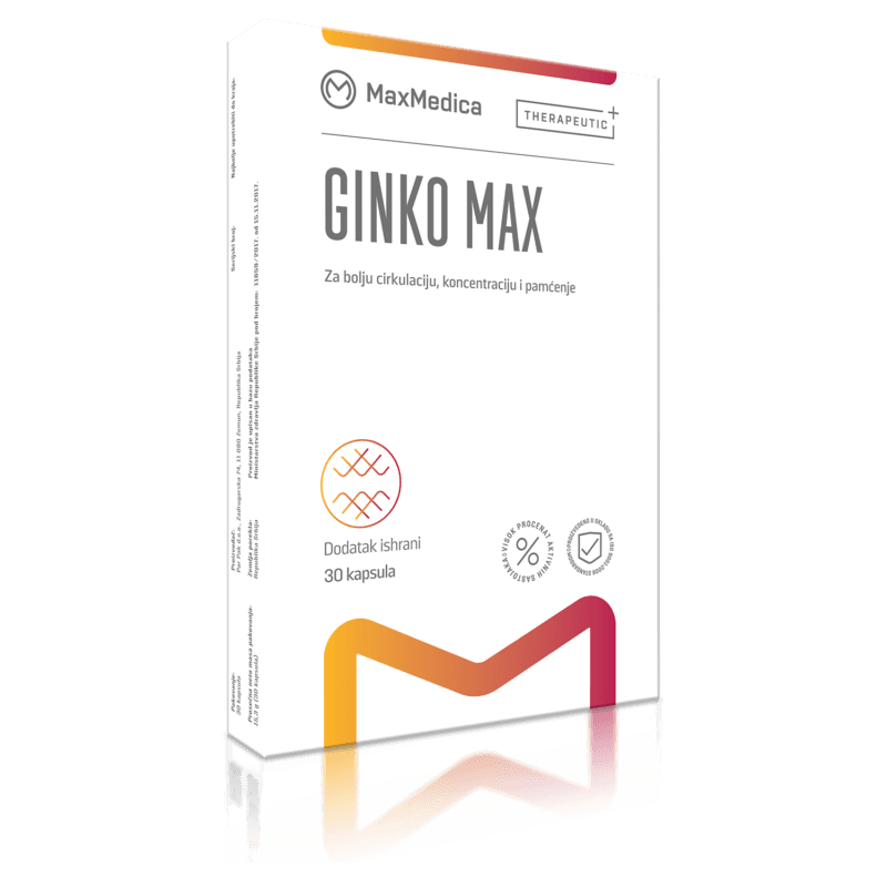 MaxMedica MAXMEDICA Ginko Max 30 kapsula