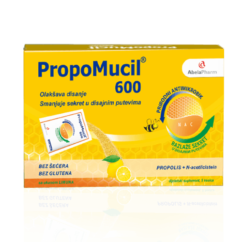PropoMucil 600, 5 kesica