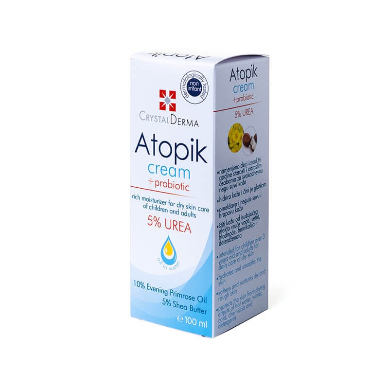 Atopik krem 5% uree + probiotic 100ml