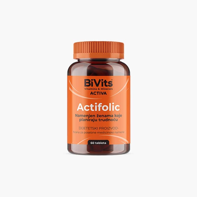 BiVits Activa Actifolic, 60 tableta