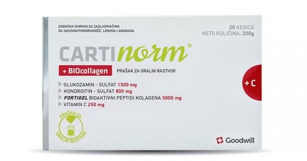 Cartinorm+ biollagen kesice, 20kom
