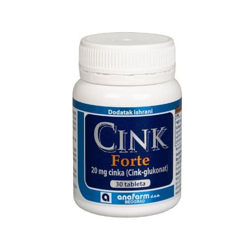 Cink Forte 30 tableta