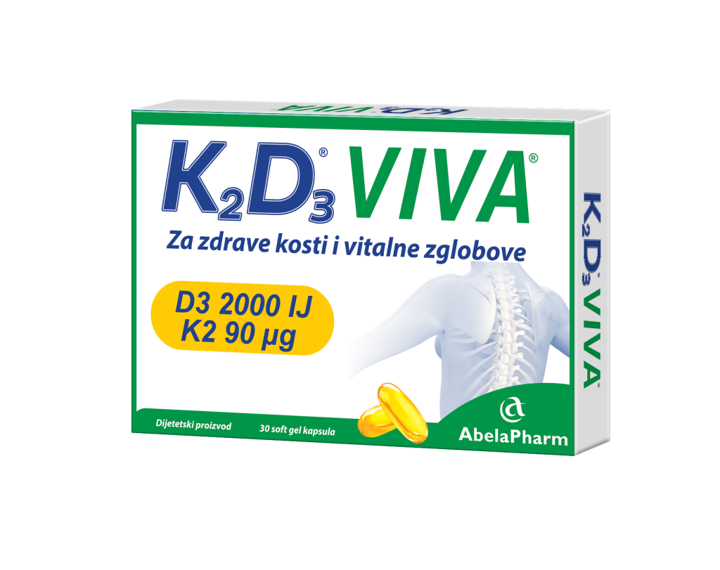 K2D3 Viva, 30 kapsula - Apotekar Online