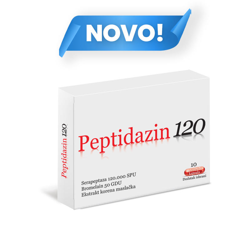 Peptidazin 120 10kapsula