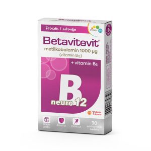 Betavitevit Neuro B12 + B6 30 tableta
