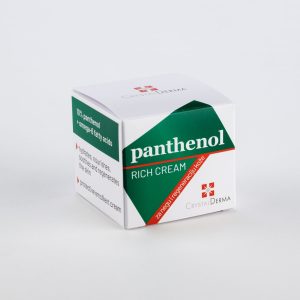 Panthenol rich cream